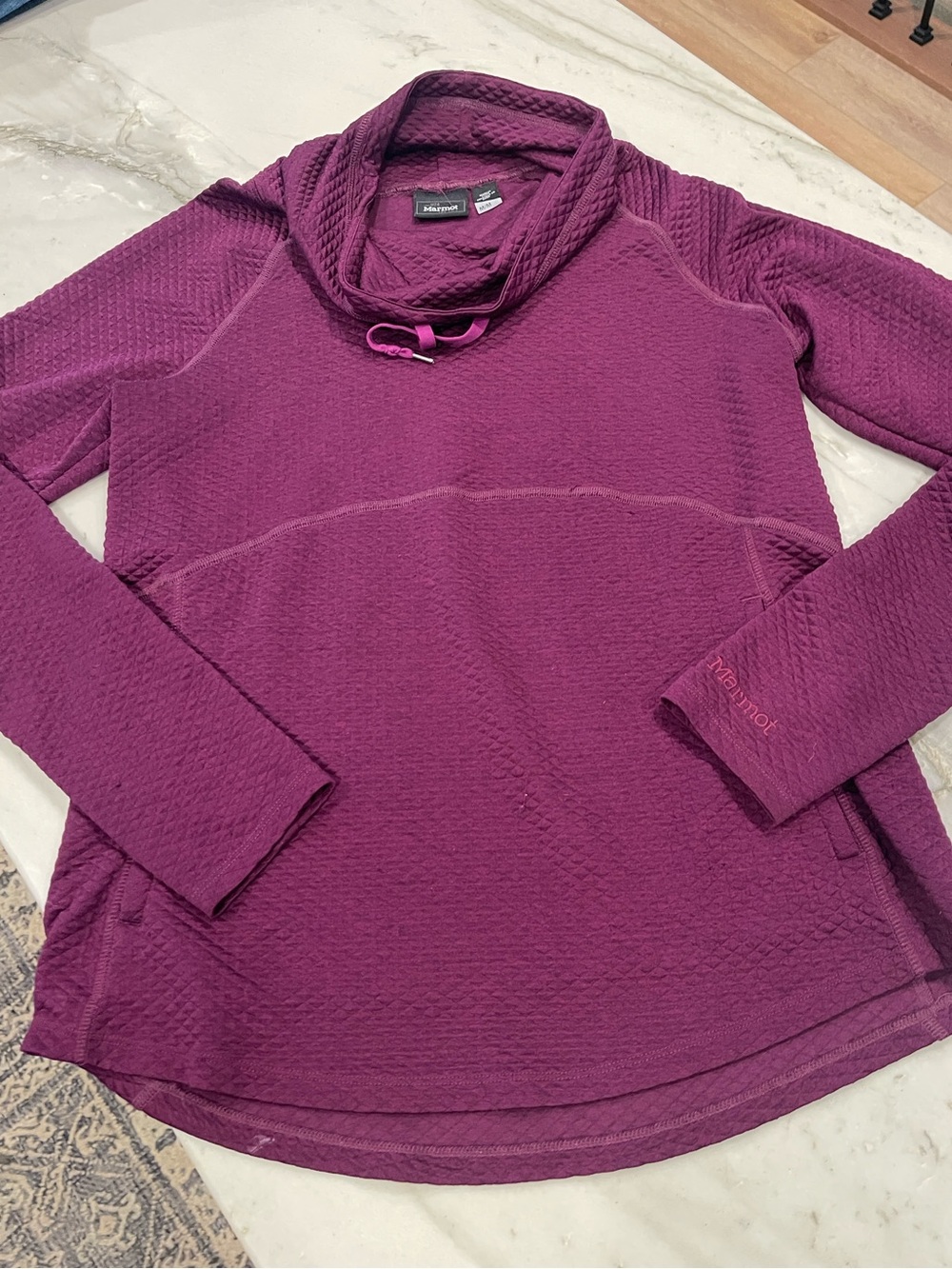Marmot Women's Plum Cowl Neck Performance Pullover